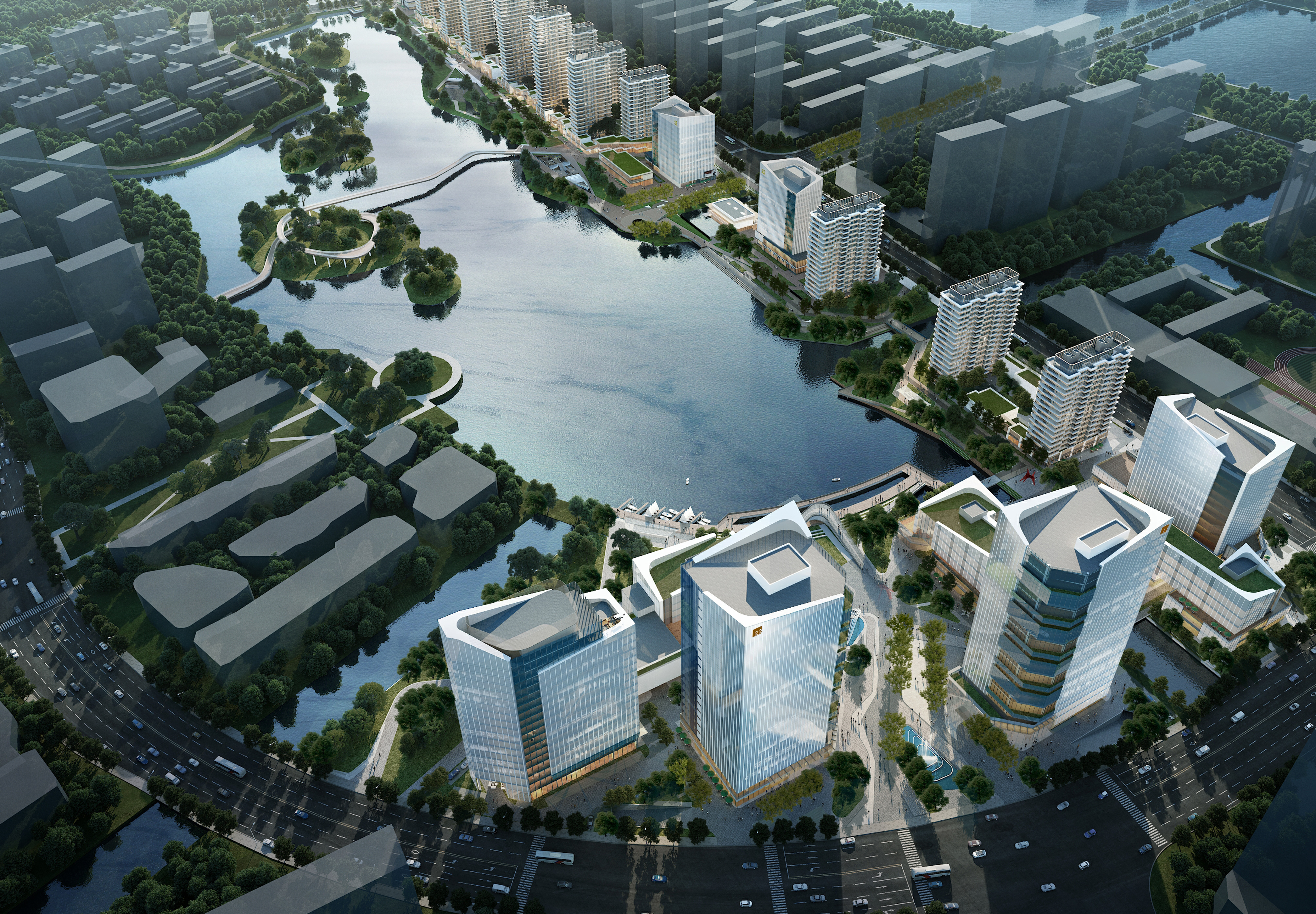 宁波华润沿星湖地块综合开发丨01.规划篇：城市活力的发生器